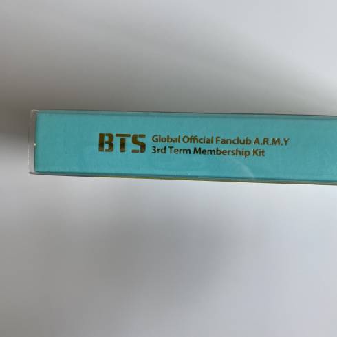 BTS GLOBAL OFFICIAL FANCLUB A.R.M.Y 3RD TERM MEMBERSHIP KIT (NO